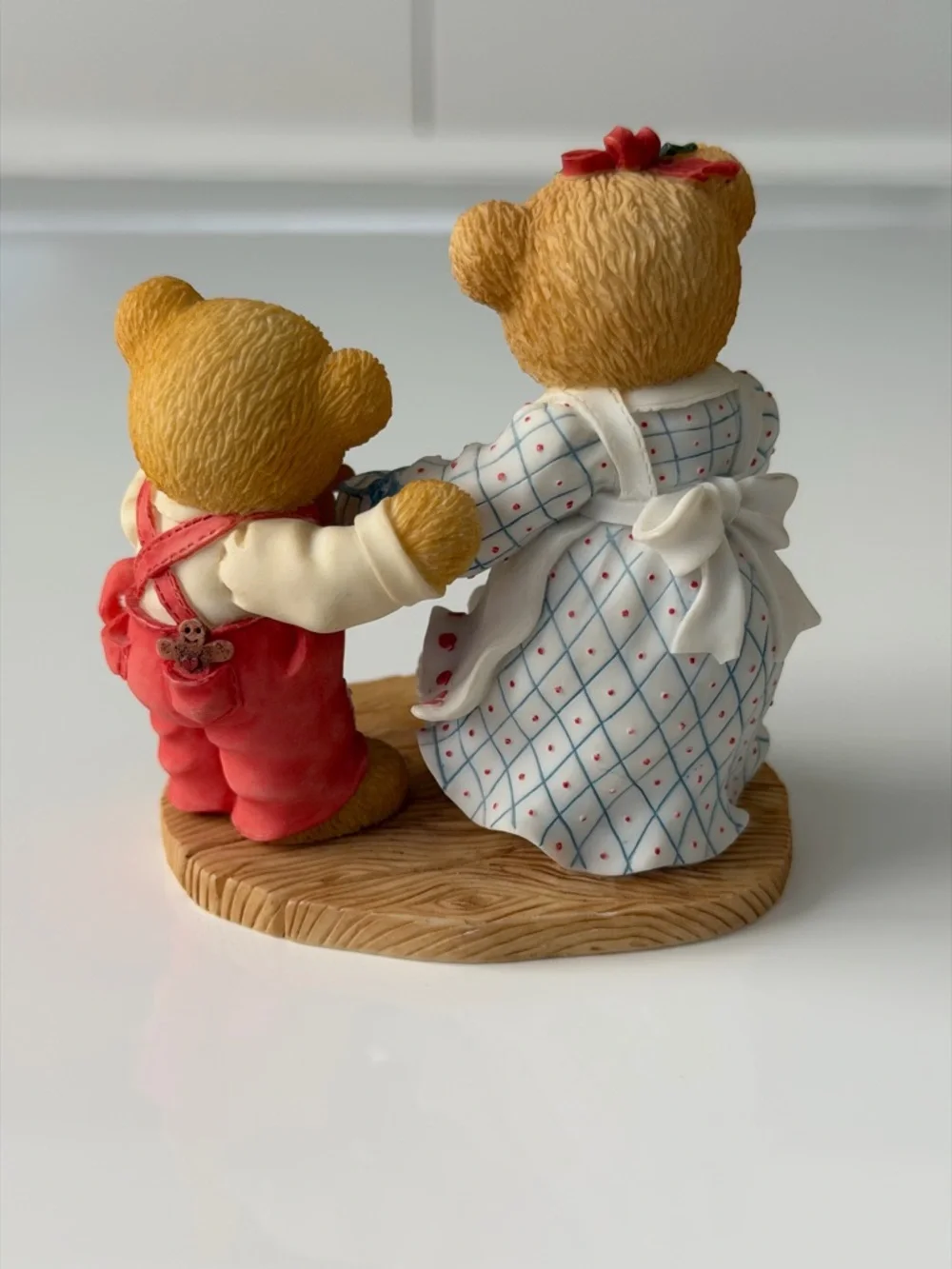 Cute Enesco Cherished Teddies Pamela Grayson Figurine 1998 - Cozy Home Style